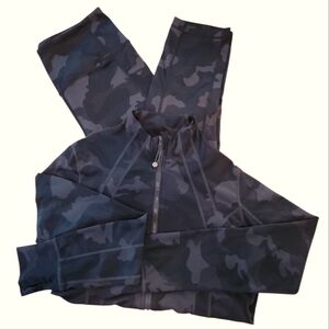 Yogalicious Lux Black Camo Activewear Pants